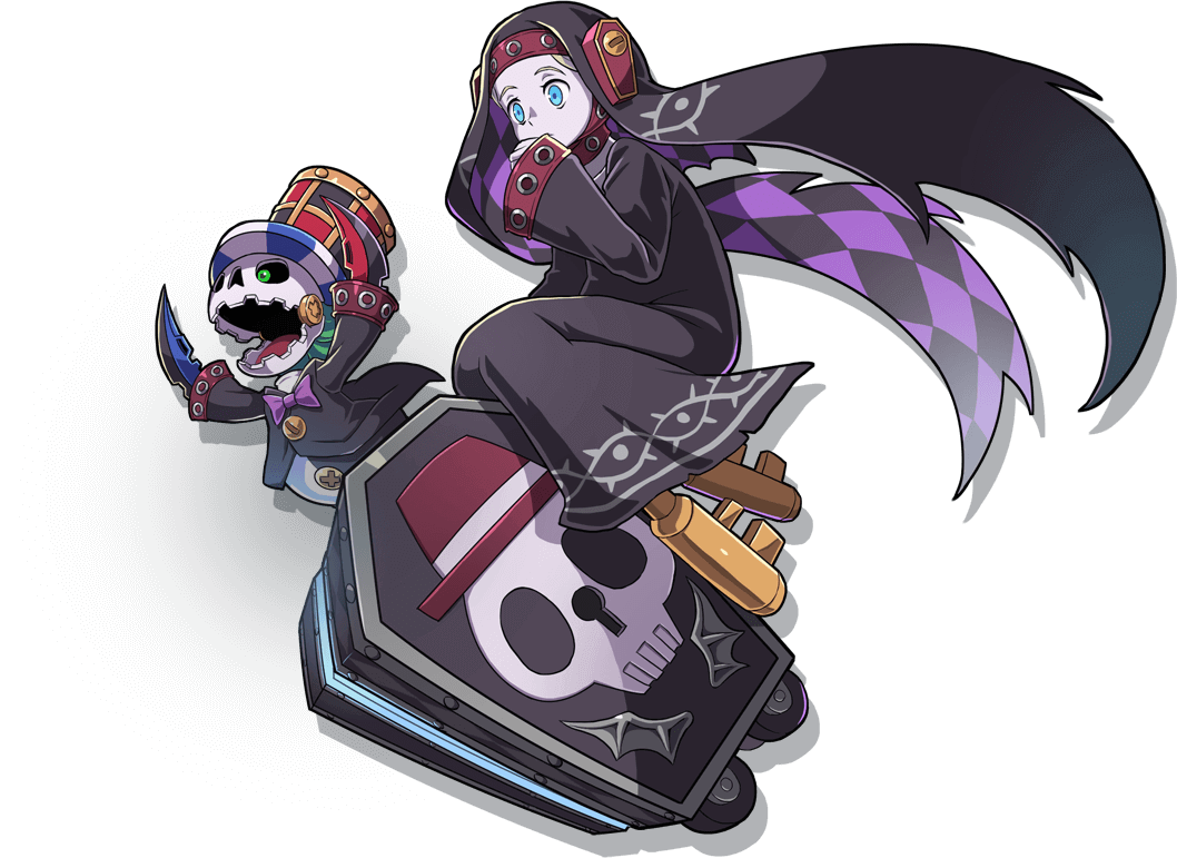 Grim-reaper like character from Fight League