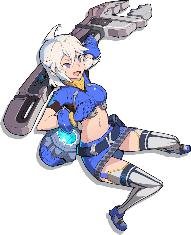 Mechanic focused character from Fight League